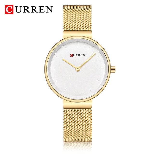 CURREN 9016 Fashion Ladies Luxury Simple Wristwatch