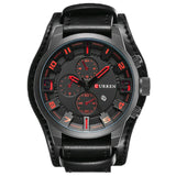 Top Luxury Brand CURREN 8225 Quartz Mens Watches Fashion Leather Strap Men Watch Casual Date Sport Military Male Clocks часы