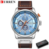 Top Brand Luxury Chronograph Quartz Watch Men Sports Watches Military Army Male Wrist Watch Clock CURREN relogio masculino