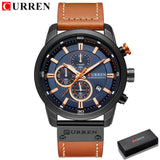Top Brand Luxury Chronograph Quartz Watch Men Sports Watches Military Army Male Wrist Watch Clock CURREN relogio masculino